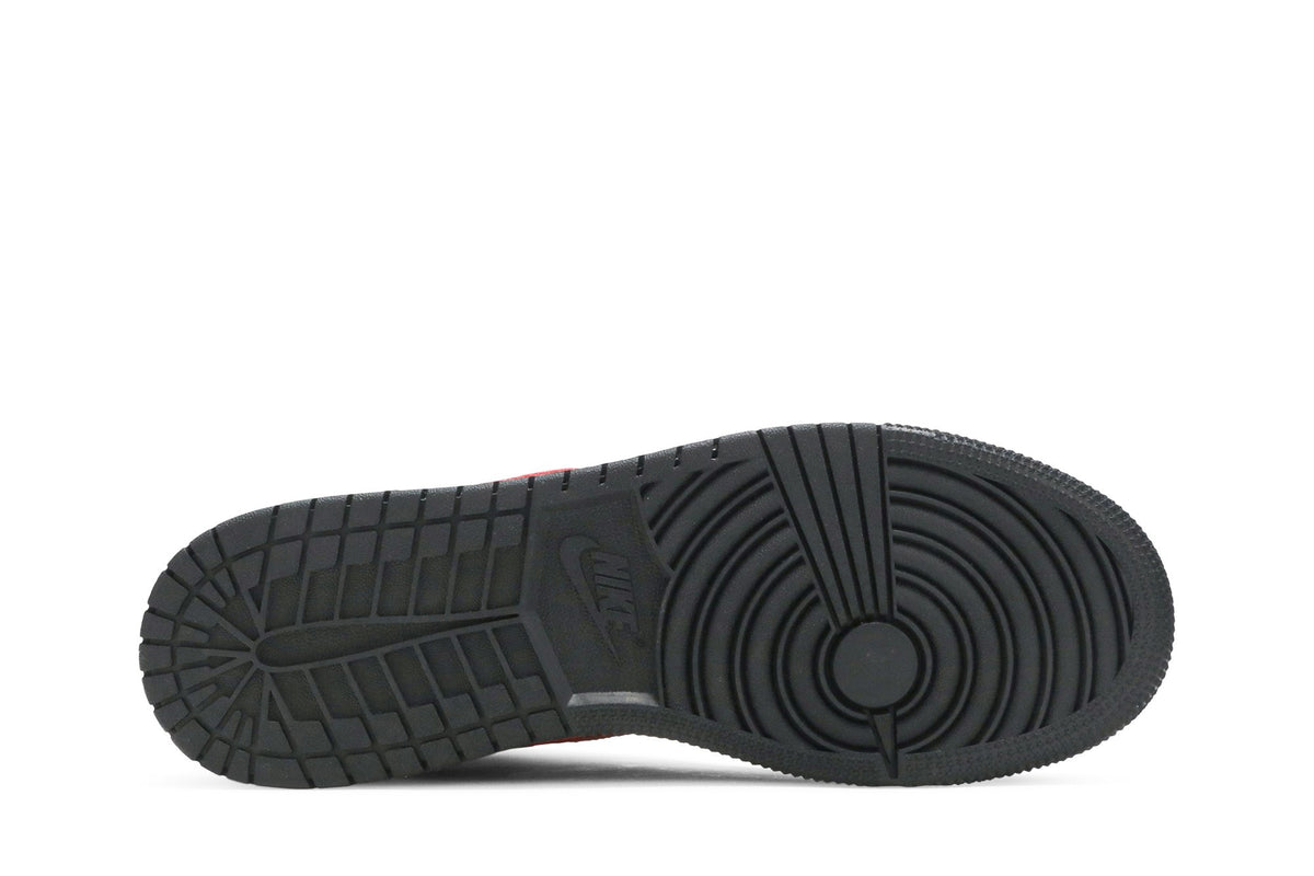 Retro 1 Mid GS Sneakers — Chile Red — 554725-075