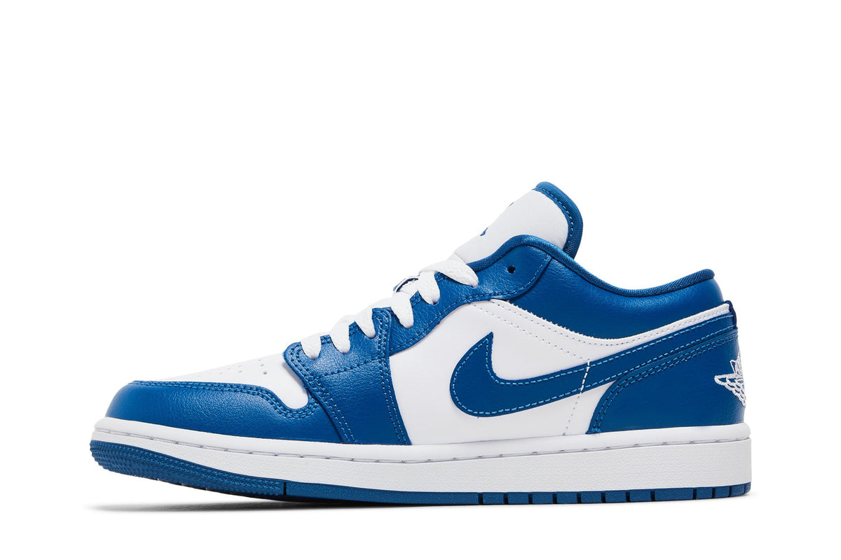 Retro 1 Low Sneakers — Marina Blue — DC0774-114