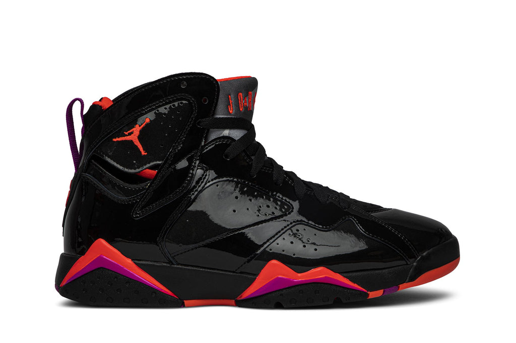 Retro 7 Sneakers — Black Gloss — 313358-006