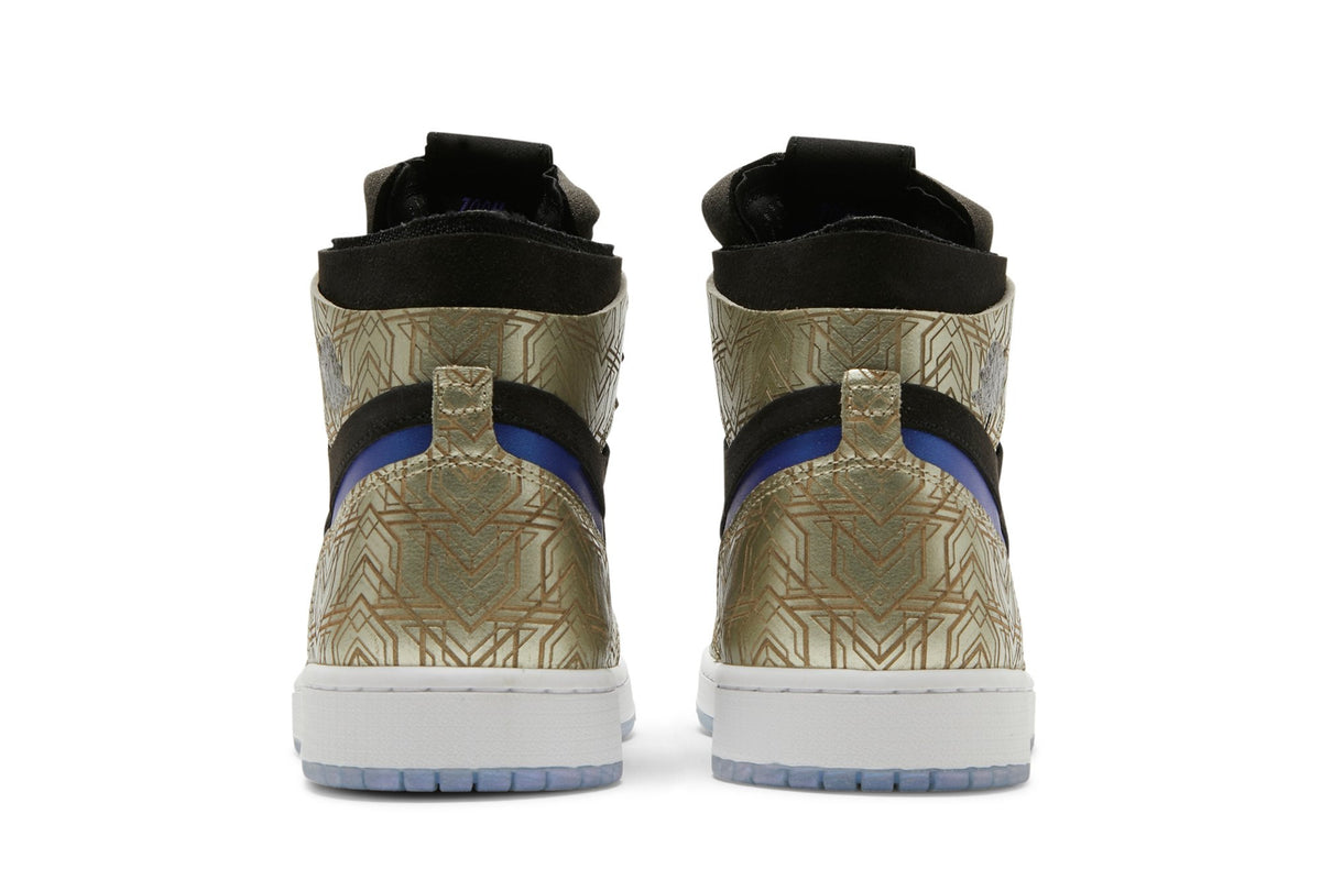 Retro 1 Zoom Comfort Sneakers — Gold Laser — DQ0659-700