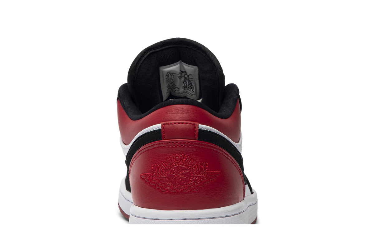 Retro 1 Low Sneakers — Black Toe — 553558-116
