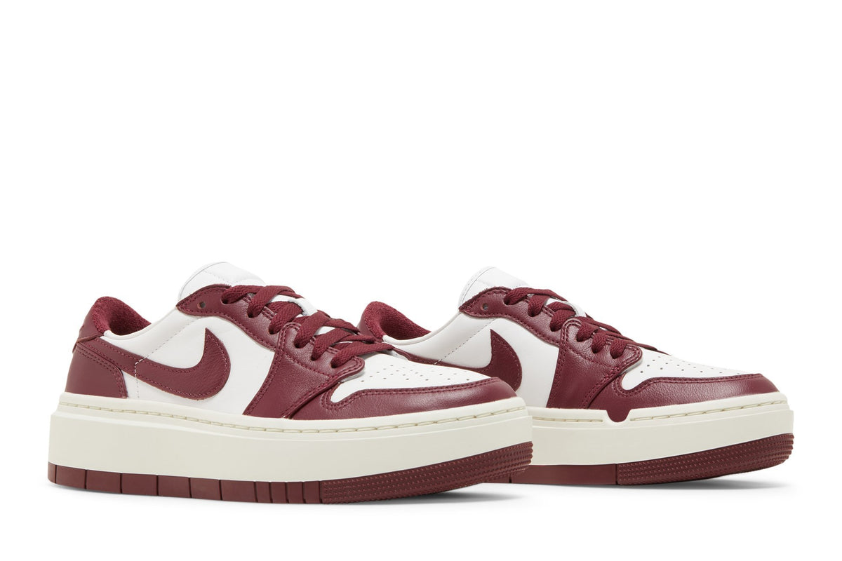 Retro 1 Elevate Low Sneakers — Dark Beetroot — DH7004-161