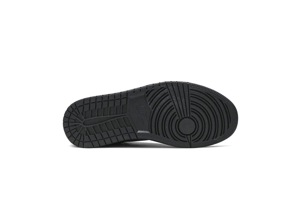 Retro 1 Low Sneakers — Triple Black — 553558-056
