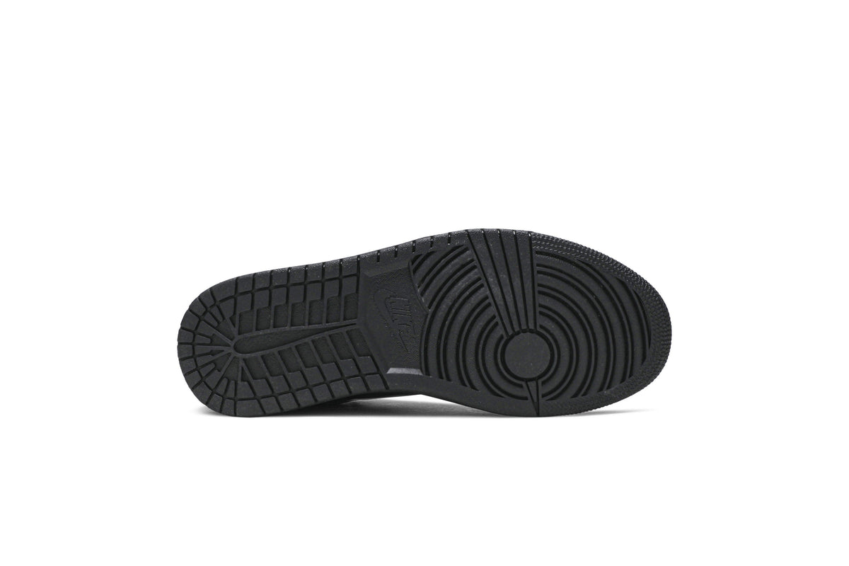 Retro 1 Low Sneakers — Triple Black — 553558-056