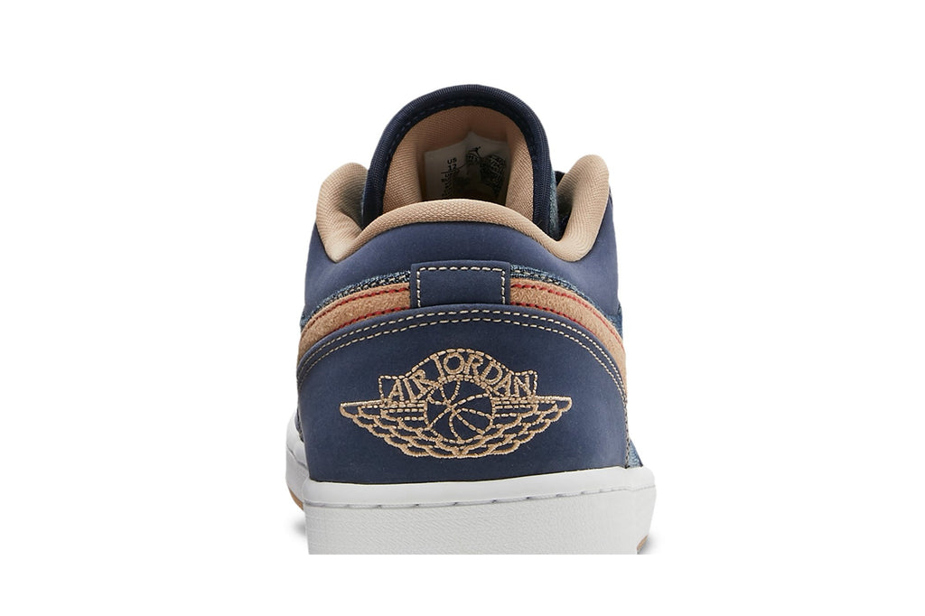 Retro 1 Low SE Sneakers — Denim — DH1259-400