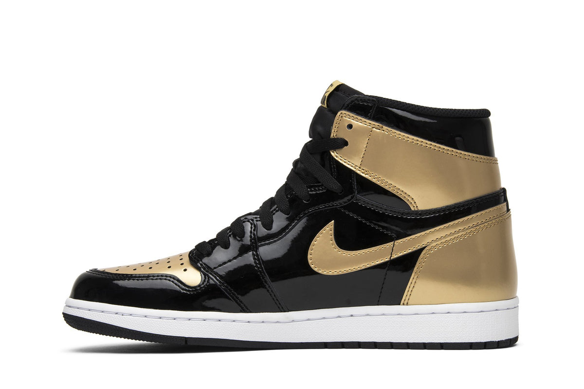 Retro 1 High OG NRG Sneakers — Gold Toe — 861428-007