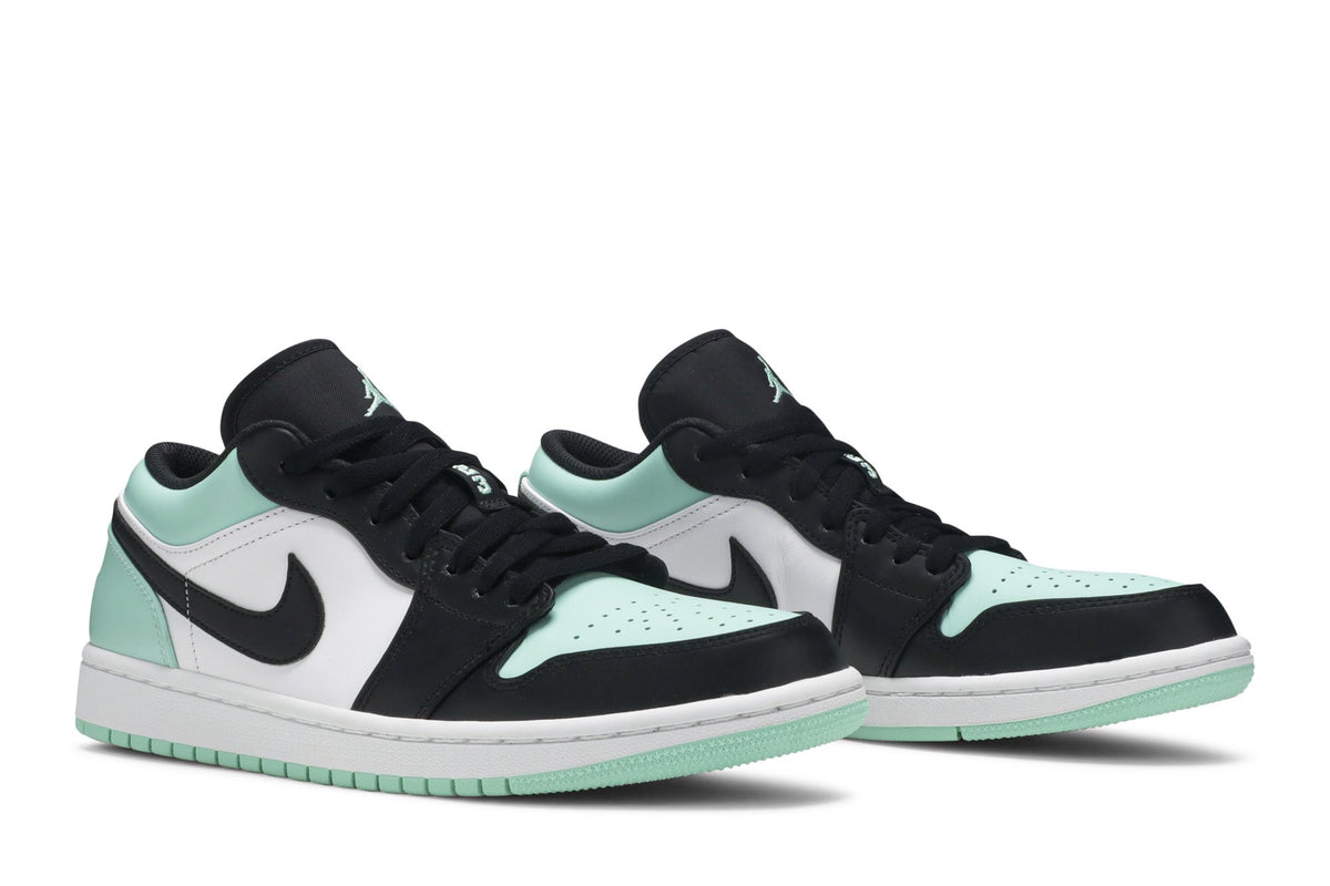 Retro 1 Low Sneakers — Emerald — 553558-117