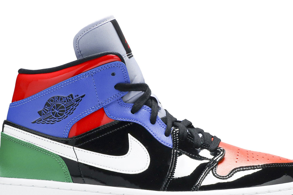 Retro 1 Mid SE Sneakers — Multi Patent — CV5276-001
