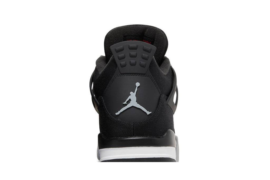 Retro 4 SE Sneakers — Black Canvas — DH7138-006