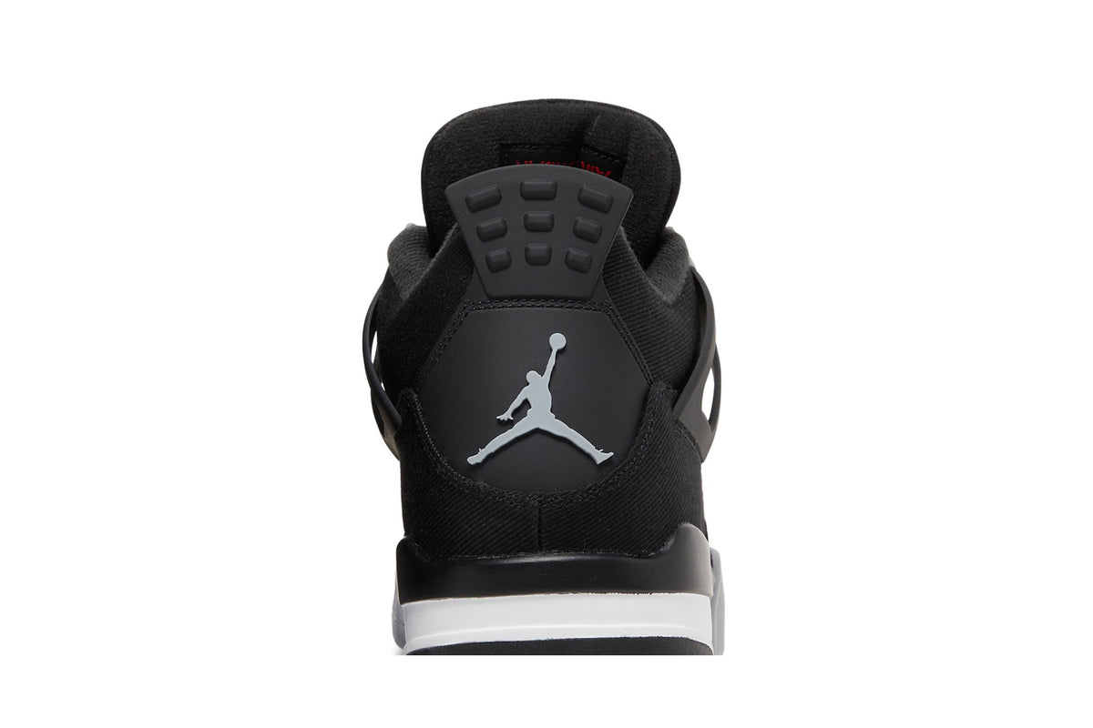 Retro 4 SE Sneakers — Black Canvas — DH7138-006