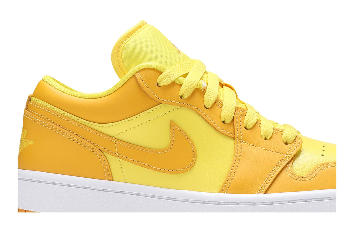 Retro 1 Low Sneakers — Yellow Strike — DC0774-700