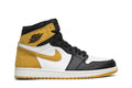 Retro 1 High OG Sneakers — Yellow Ochre — 555088-109