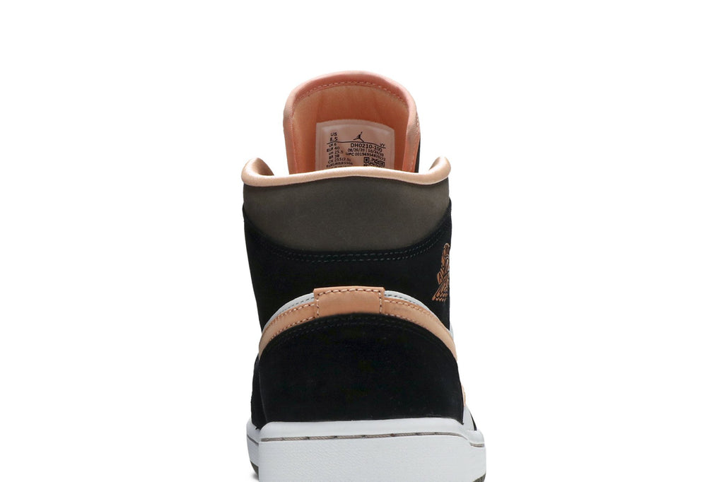 Retro 1 Mid SE Sneakers — Peach Mocha — DH0210-100