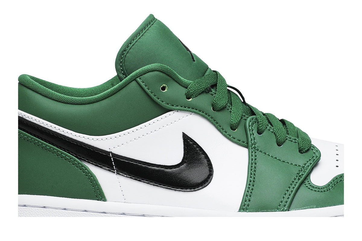 Retro 1 Low Sneakers — Pine Green — 553558-301