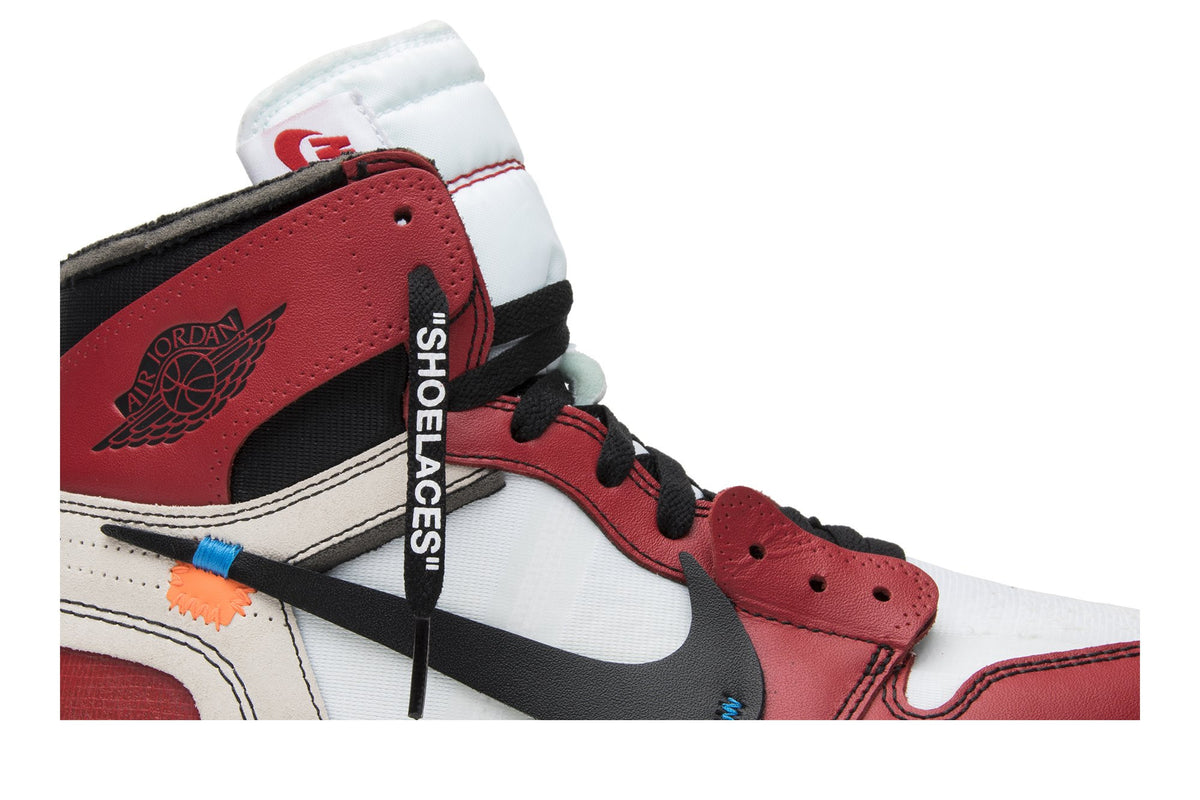 Off-White Collaboration — Retro 1 High OG Sneakers — Chicago — AA3834-101