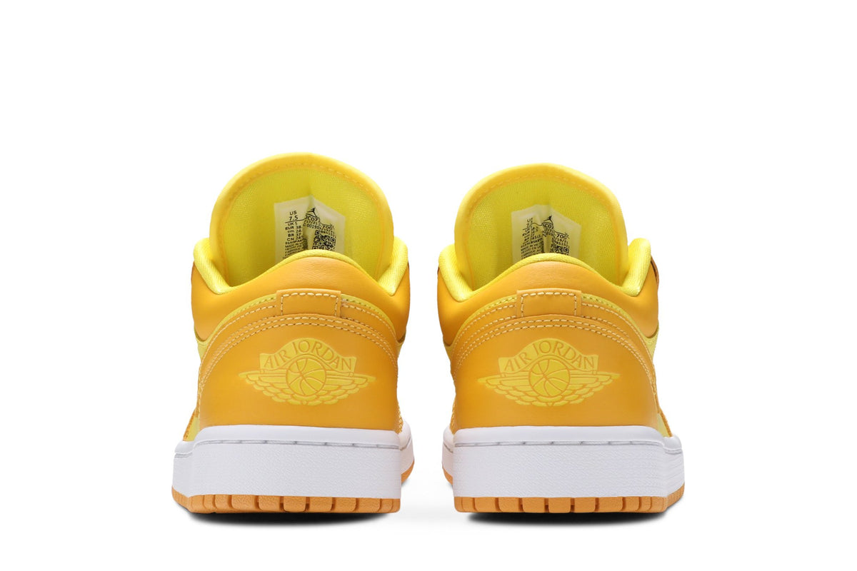 Retro 1 Low Sneakers — Yellow Strike — DC0774-700