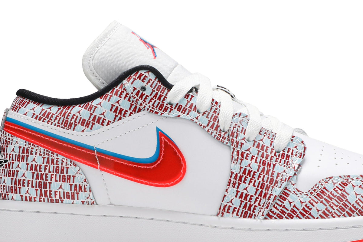 Retro 1 Low SE GS Sneakers — Take Flight — DD1527-114