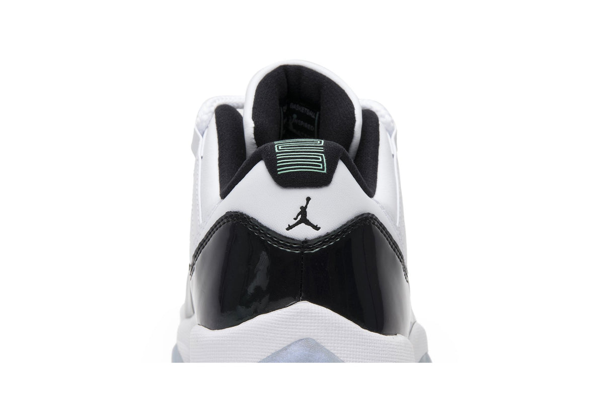 Retro 11 Low Sneakers — Emerald — 528895-145