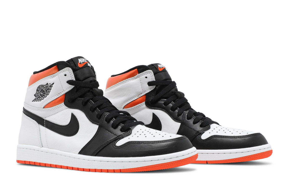 Retro 1 High OG Sneakers — Electro Orange — 555088-180