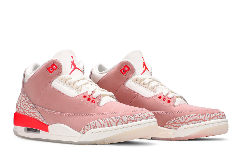 Retro 3 Sneakers — Rust Pink — CK9246-600