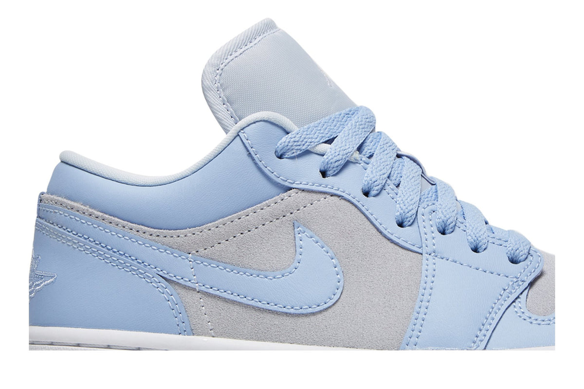 Retro 1 Low Sneakers — Aluminum — DC0774-050