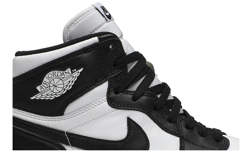 Retro 1 High OG Sneakers — Black White — 555088-010