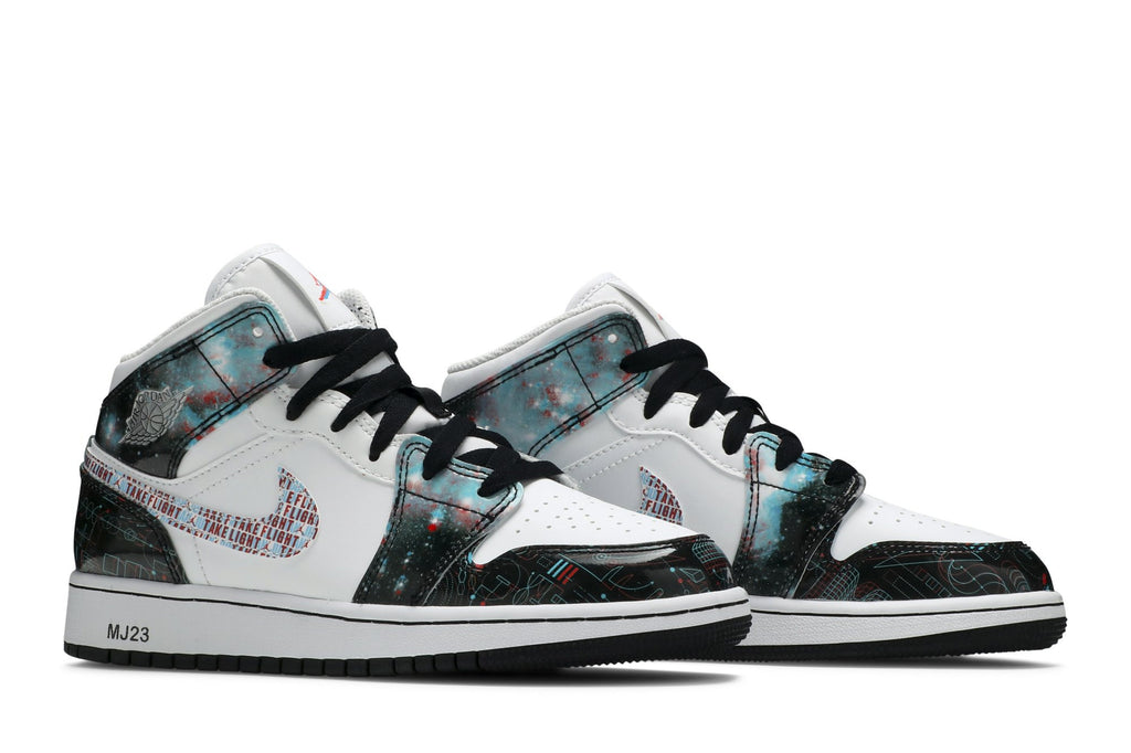 Retro 1 Mid SE GS Sneakers — Take Flight — BQ6931-114