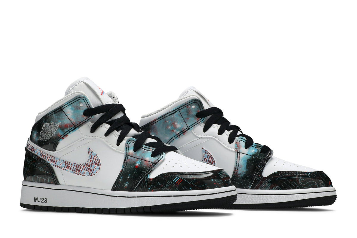Retro 1 Mid SE GS Sneakers — Take Flight — BQ6931-114