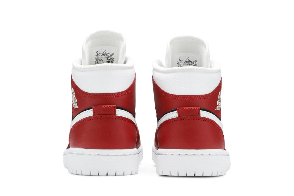 Retro 1 Mid Sneakers — Gym Red Black — BQ6472-601