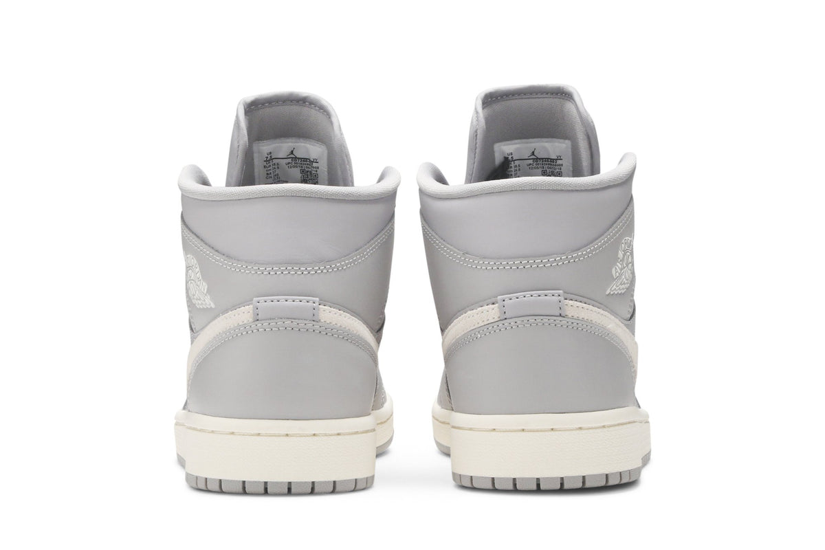 Retro 1 Mid Sneakers — Grey Light Bone — CD7240-002