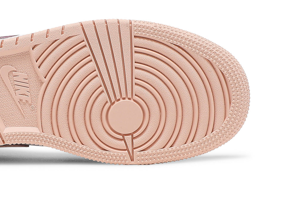 Retro 1 Mid GS Sneakers — Crimson Tint — 554725-133