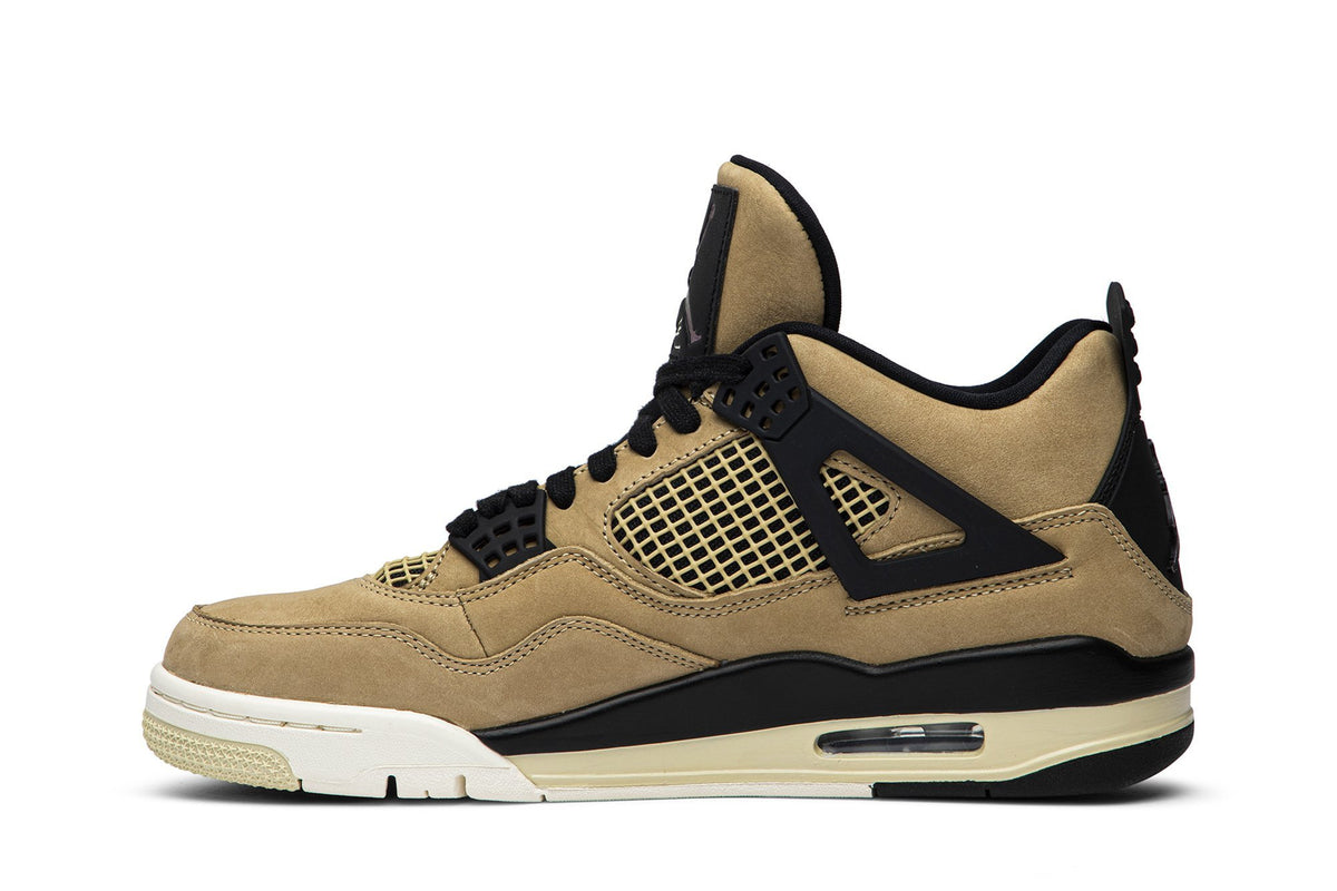 Retro 4 Sneakers — Mushroom — AQ9129-200
