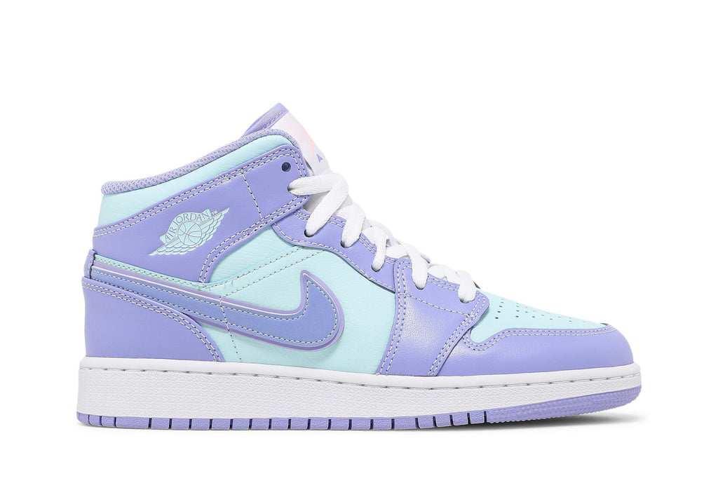 Retro 1 Mid GS Sneakers — Purple Pulse — 554725-500