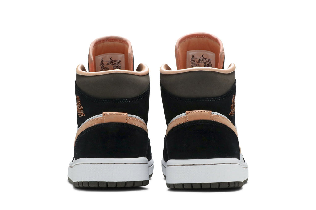 Retro 1 Mid SE Sneakers — Peach Mocha — DH0210-100