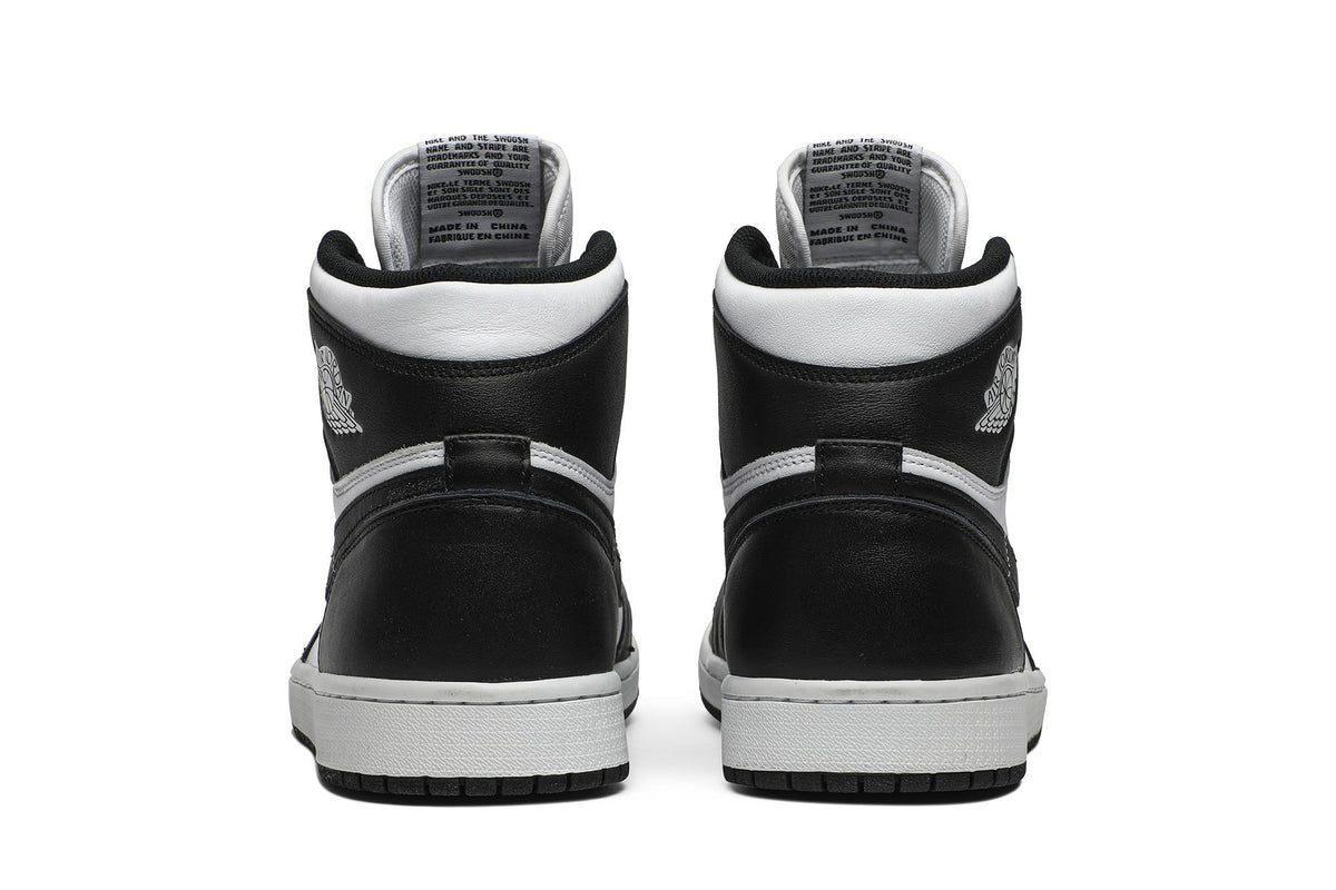 Retro 1 High OG Sneakers — Black White — 555088-010