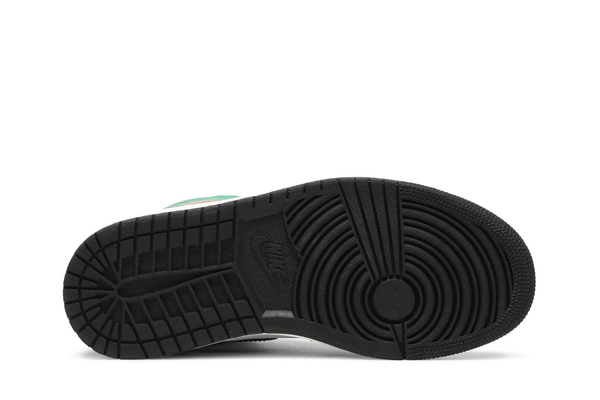 Retro 1 High OG Sneakers — Lucky Green — DB4612-300
