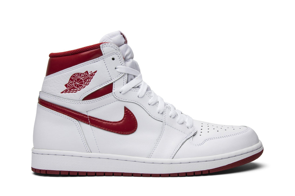 Retro 1 High OG Sneakers — Metallic Red — 555088-103