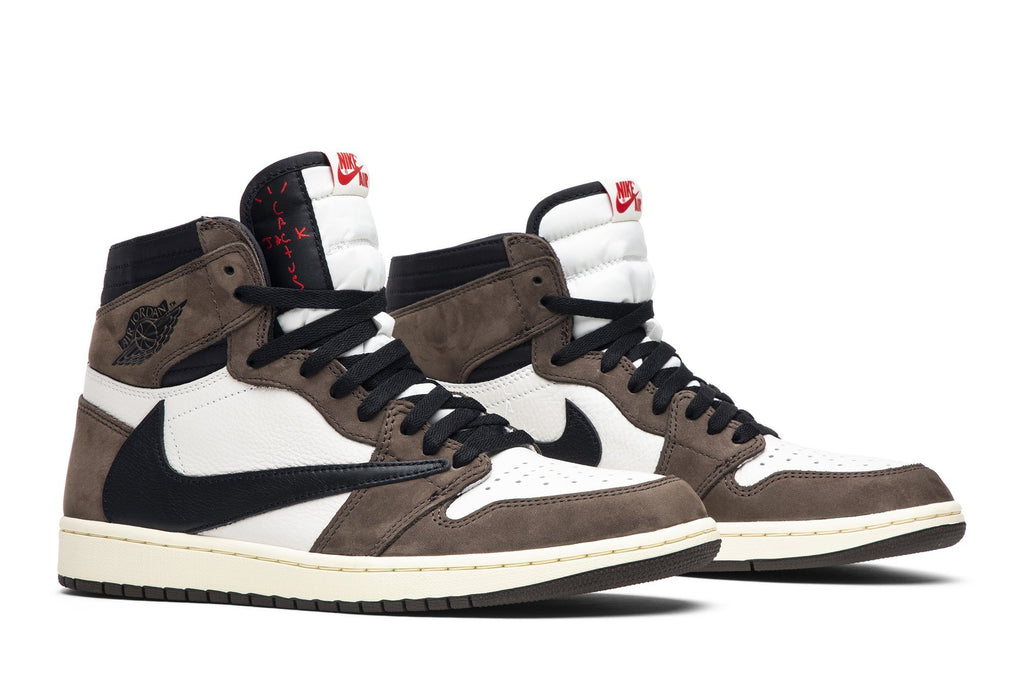Travis Scott Collaboration — Retro 1 High OG Sneakers — Mocha — CD4487-100