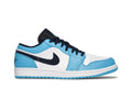Retro 1 Low Sneakers — UNC — 553558-144