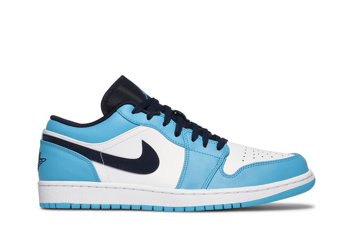 Retro 1 Low Sneakers — UNC — 553558-144