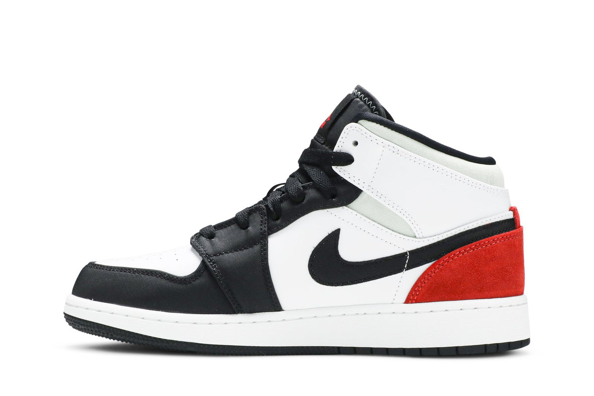 Retro 1 Mid GS Sneakers — Red Mint — BQ6931-100