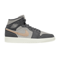 Retro 1 Mid Sneakers — Iron Grey Onyx — BQ6472-020