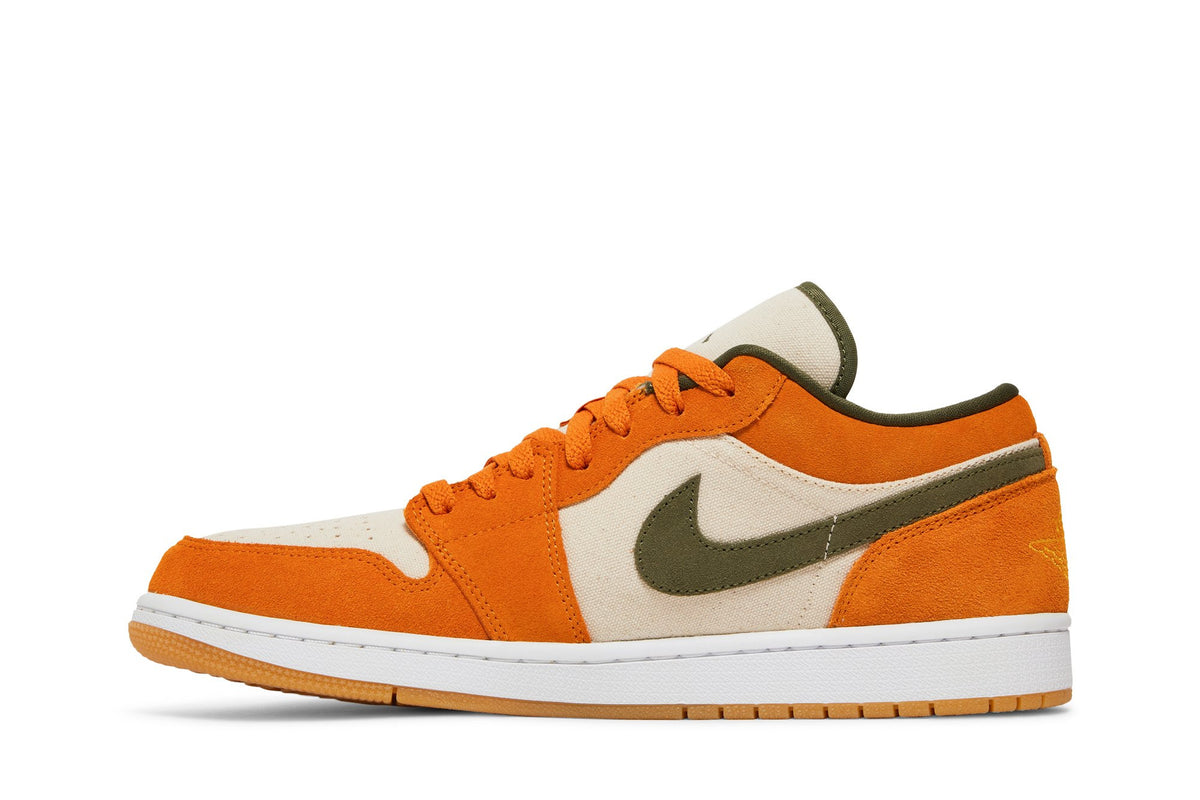 Retro 1 Low SE Sneakers — Light Curry — DH6931-102