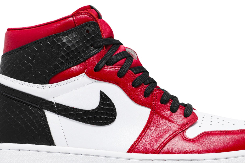 Retro 1 High OG Sneakers — Satin Red — CD0461-601