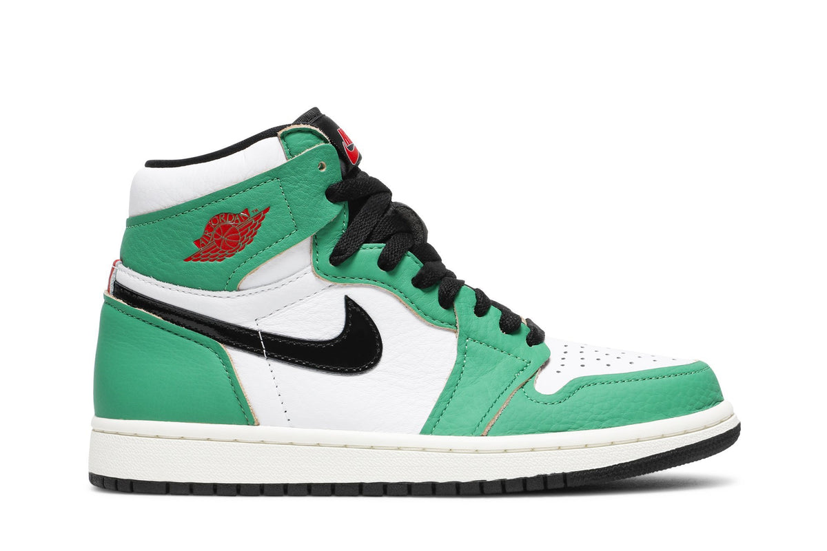 Retro 1 High OG Sneakers — Lucky Green — DB4612-300