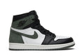 Retro 1 High OG Sneakers — Clay Green — 555088-135