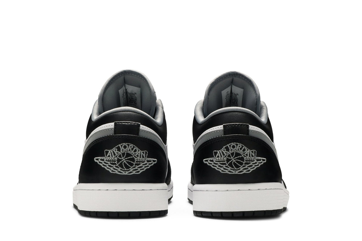 Retro 1 Low Sneakers — Black Medium Grey — 553558-040