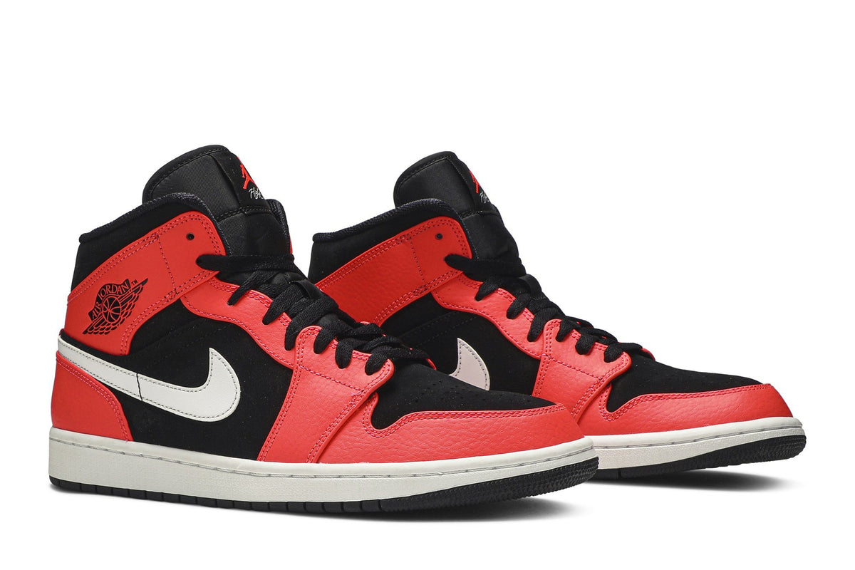 Retro 1 Mid Sneakers — Infrared 23 — 554724-061