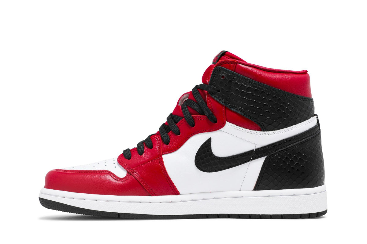 Retro 1 High OG Sneakers — Satin Red — CD0461-601