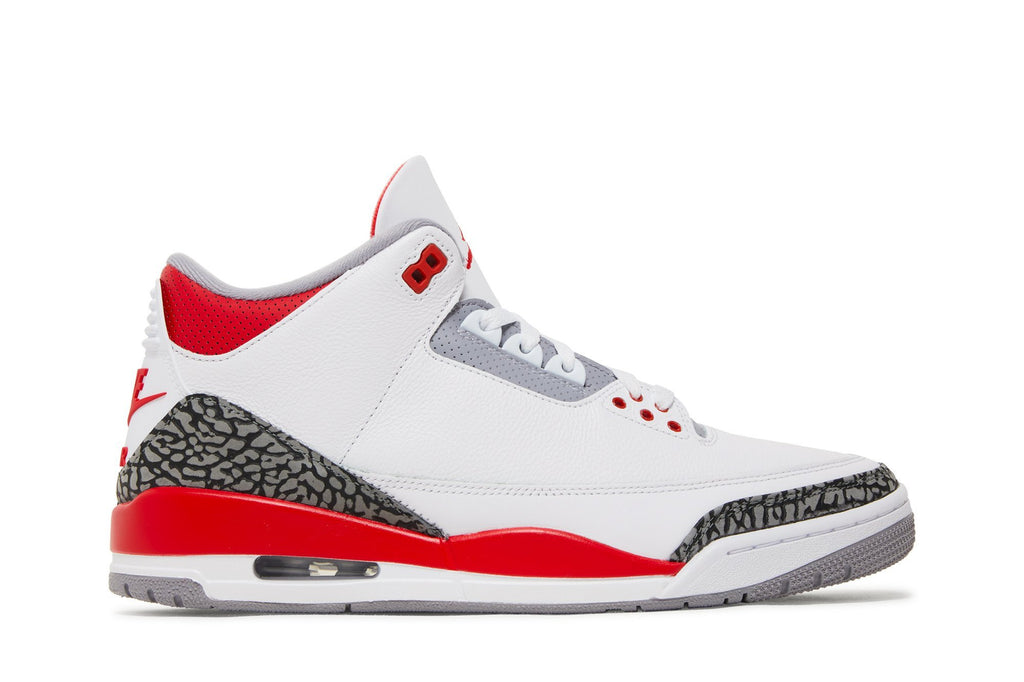 Retro 3 Sneakers — Fire Red — DN3707-160
